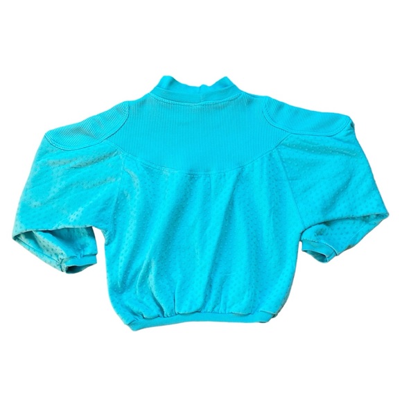 Vintage 80s Winners Choice Sky Blue Sweetheart Sweater - Picture 4 of 9